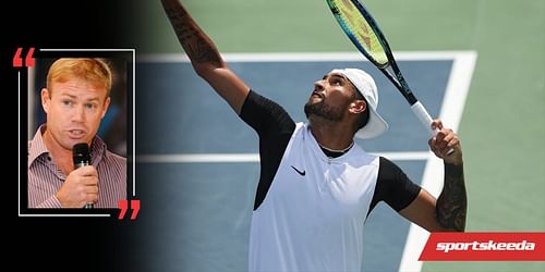 Mark Petchey showered praise on Nick Kyrgios.