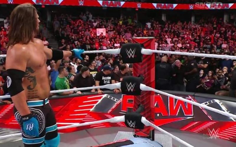 What happened after WWE RAW main event?