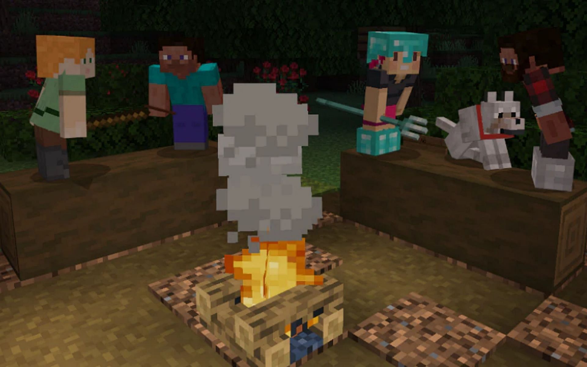 Minecraft 1.19 can be much more fun when played with friends (Image via Mojang)