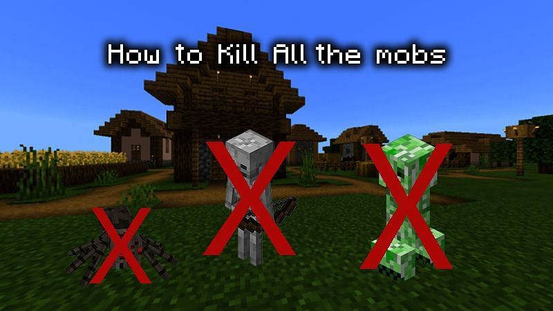 How to Kill all Mobs in Minecraft Using 1 Simple Command