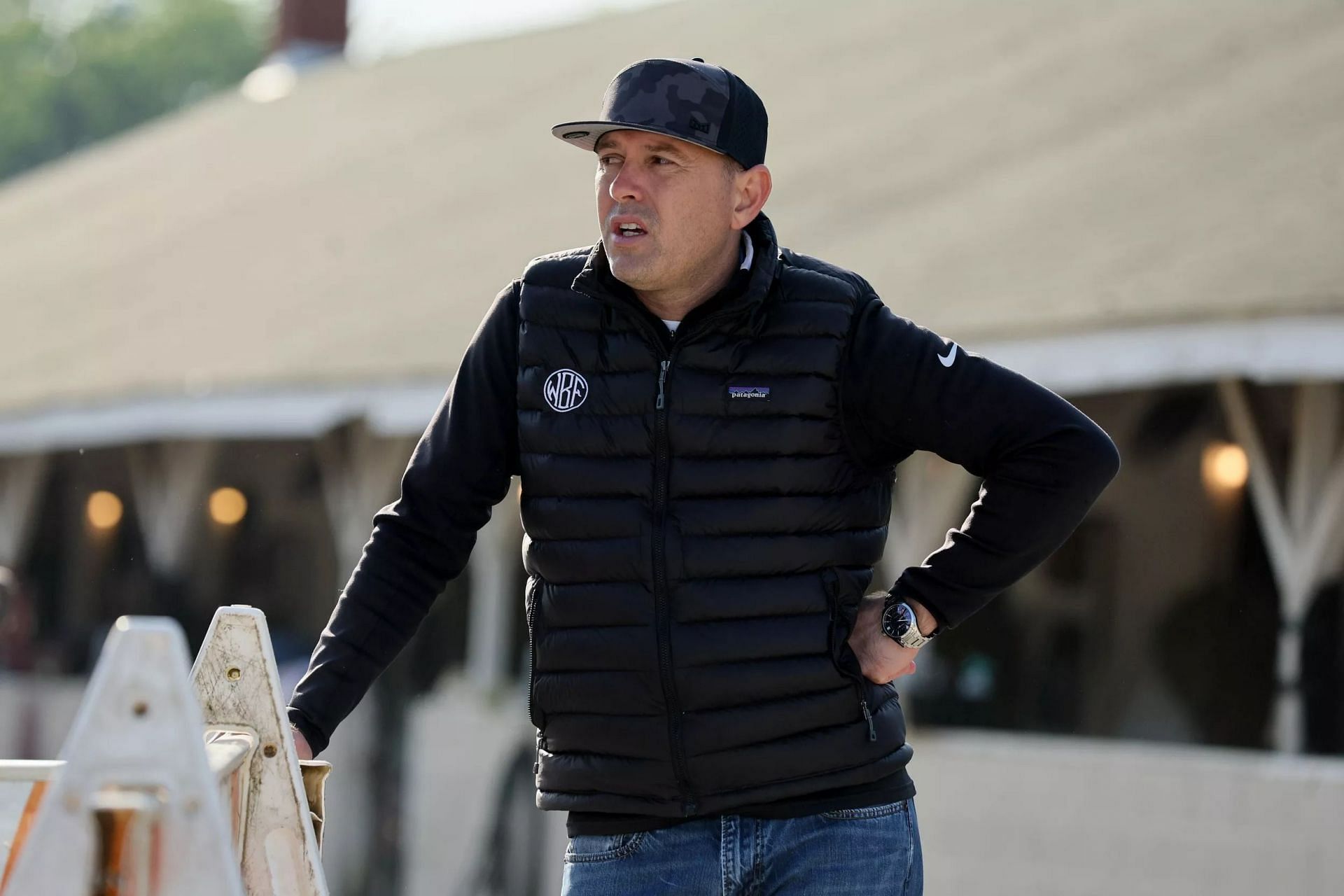 Renowned horse trainer Chad C Brown (Image via Andy Lyons/Getty Images)