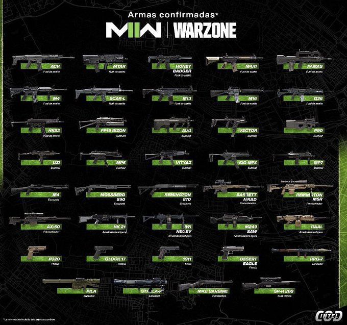 Nearly 40 Modern Warfare 2 Multiplayer Weapons Have Been Confirmed