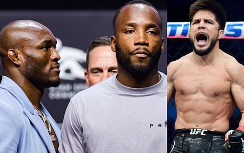 Kamaru Usman & Leon Edwards (left), Henry Cejudo (right)