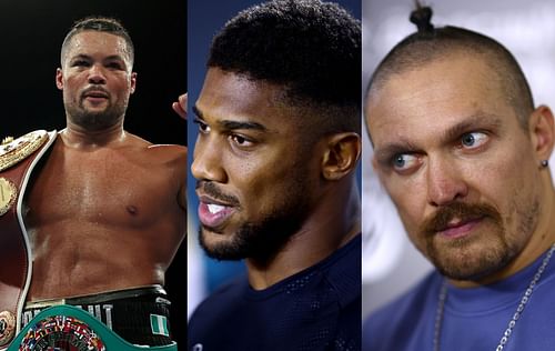 From Left to Right : Joe Joyce, Anthony Joshua, Oleksander Usyk