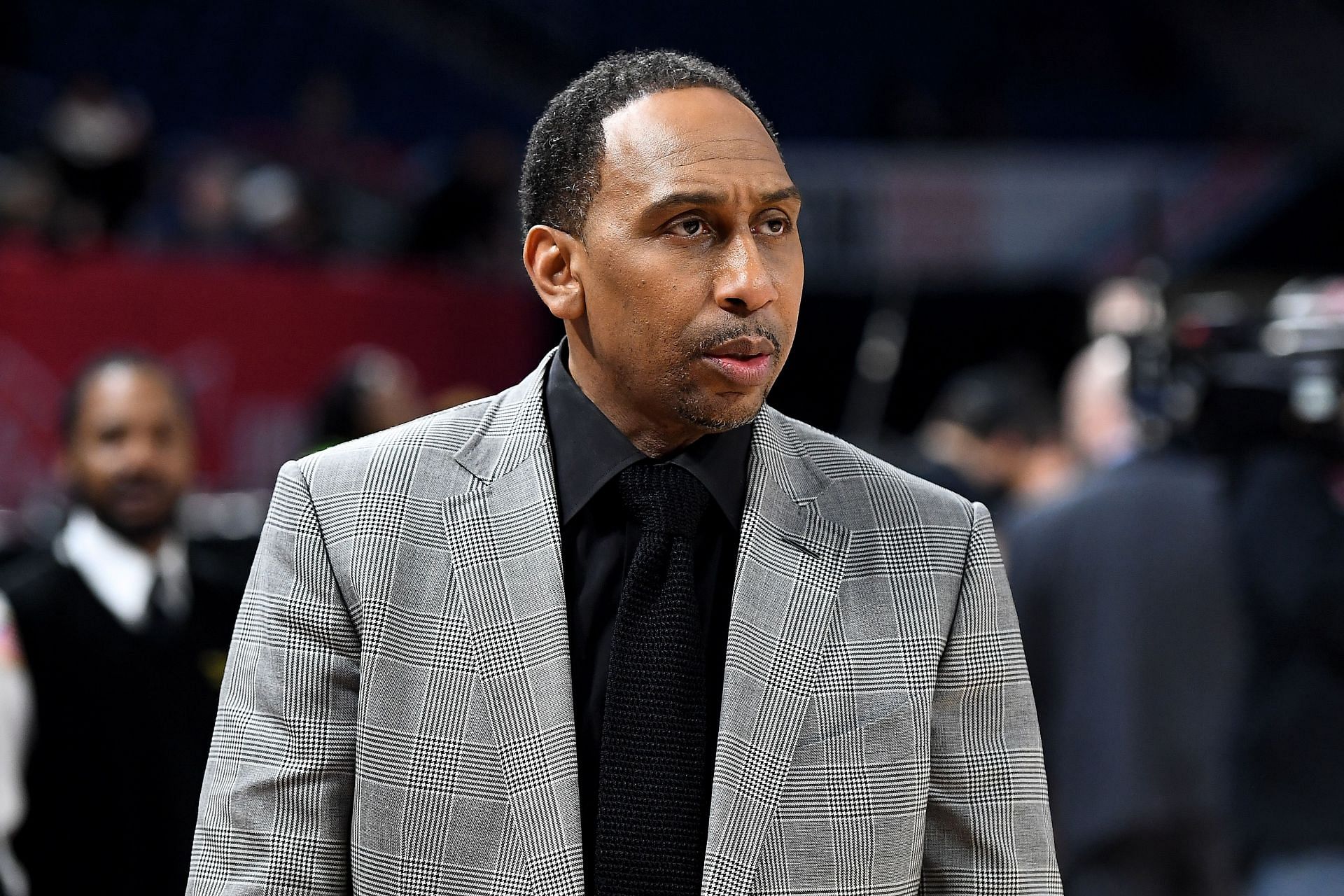 Stephen A. Smith at the 2020 NBA All-Star - Celebrity Game Presented By Ruffles