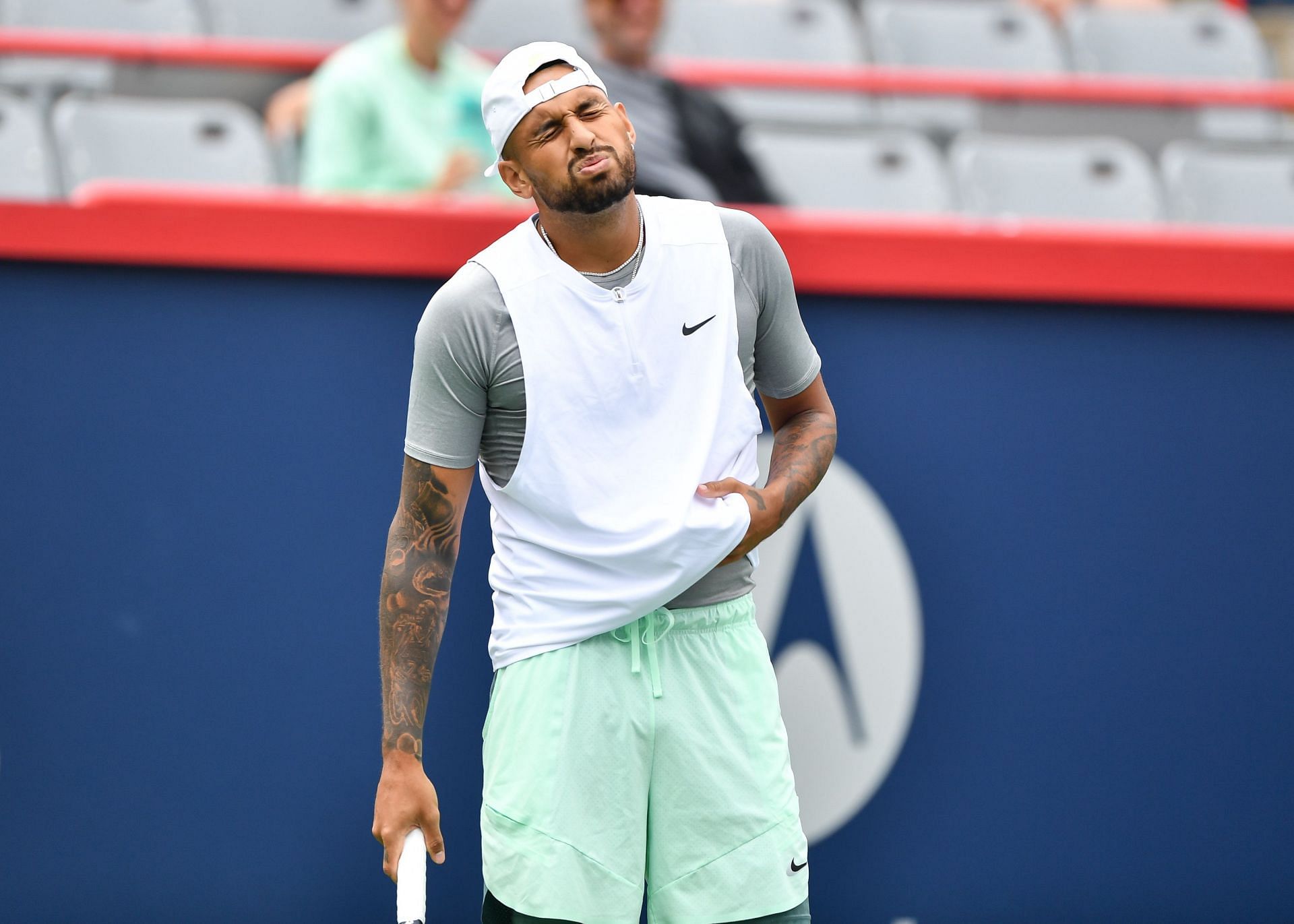Nick Kyrgios has exited the Canadian Open.