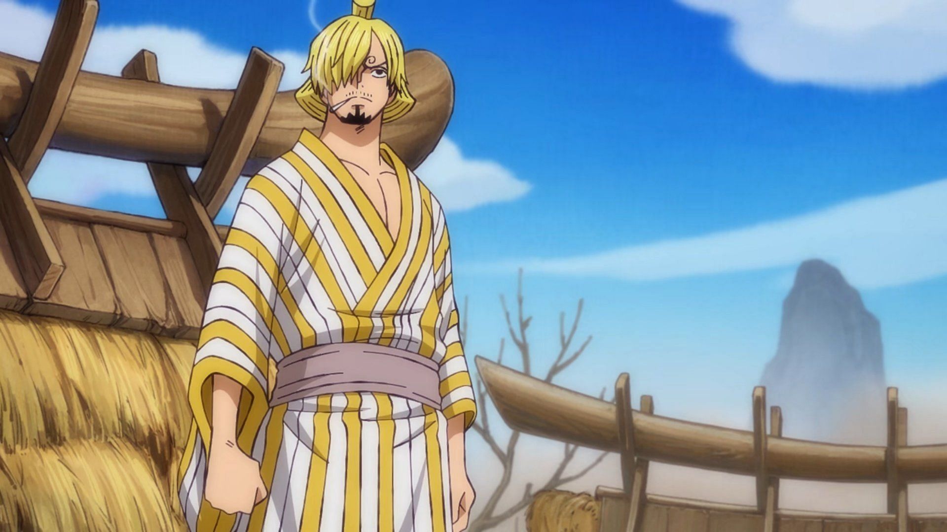 Sanji as seen in One Piece (Image via Toei Animation)