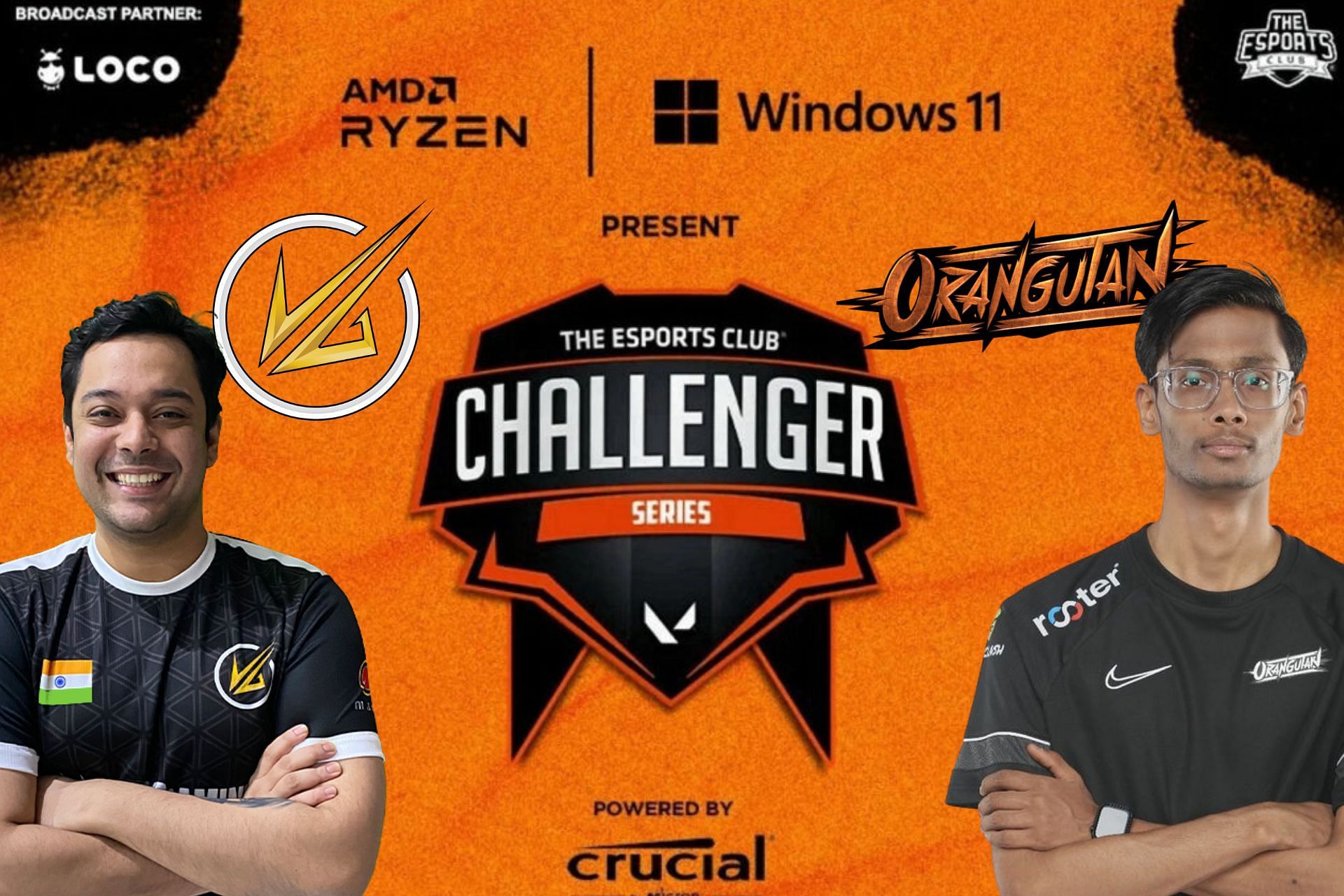 Velocity Gaming vs Orangutan: Who will win the Upper Bracket Semifinals match in TEC Challengers Series 8? (Image via Sportskeeda)