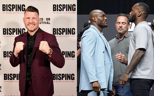 Michael Bisping, Kamaru Usman and Leon Edwards [Image courtesy of @mikebisping and @usman84kg on Instagram]