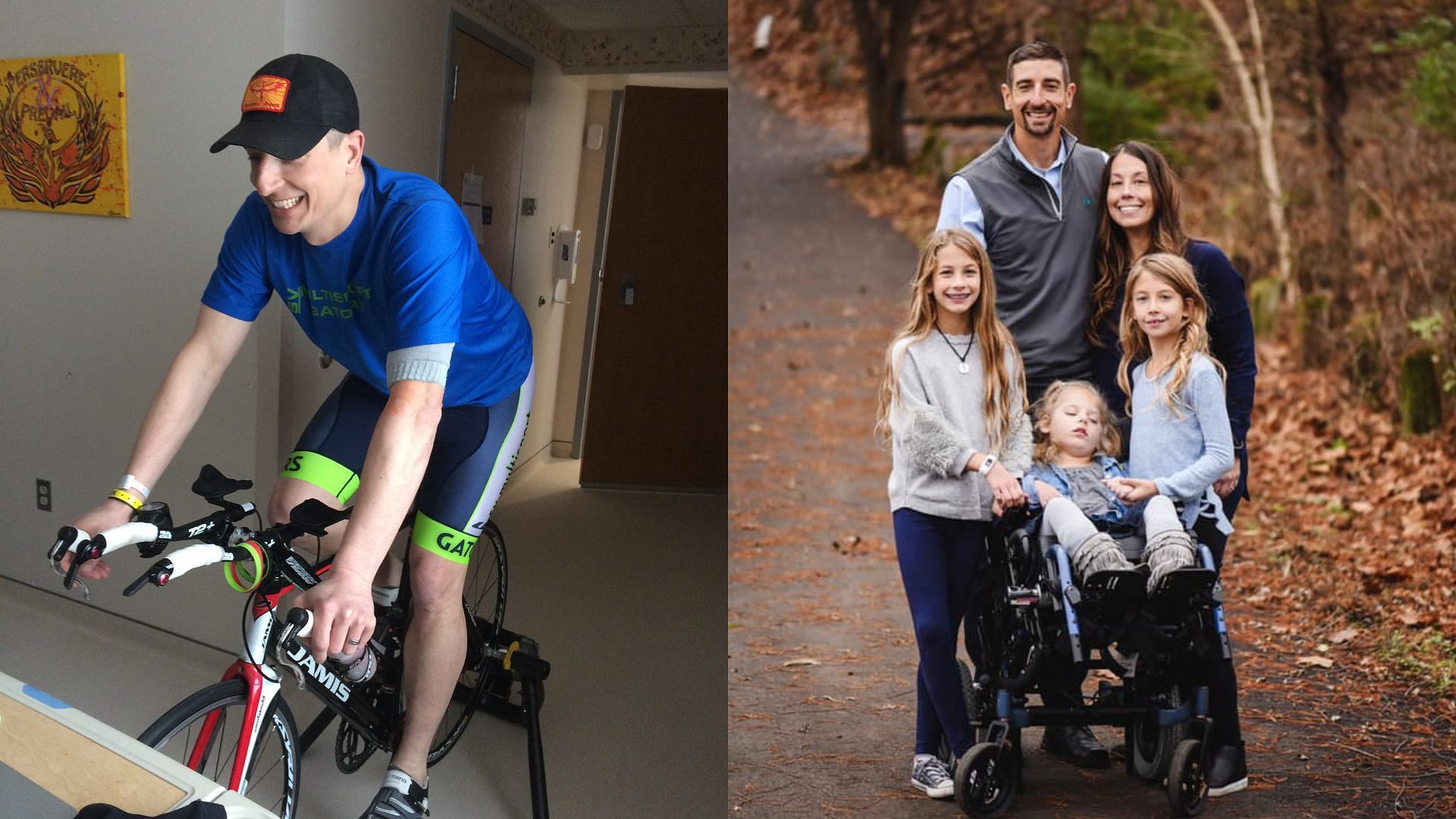 Brian Kozera has passed away. (Images via Leukemia and Lymphoma Society/Team In Training Blog)