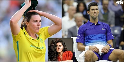 Taapsee Pannu questioned the Australian government over Novak Djokovic's deportation after Tahlia Mcgrath was allowed to play at the Commonwealth Games despite testing positive for COVID   