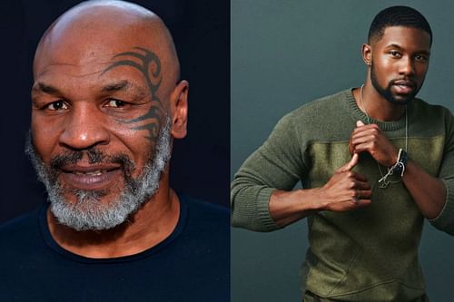 Mike Tyson (L) and Trevante Rhodes (R)