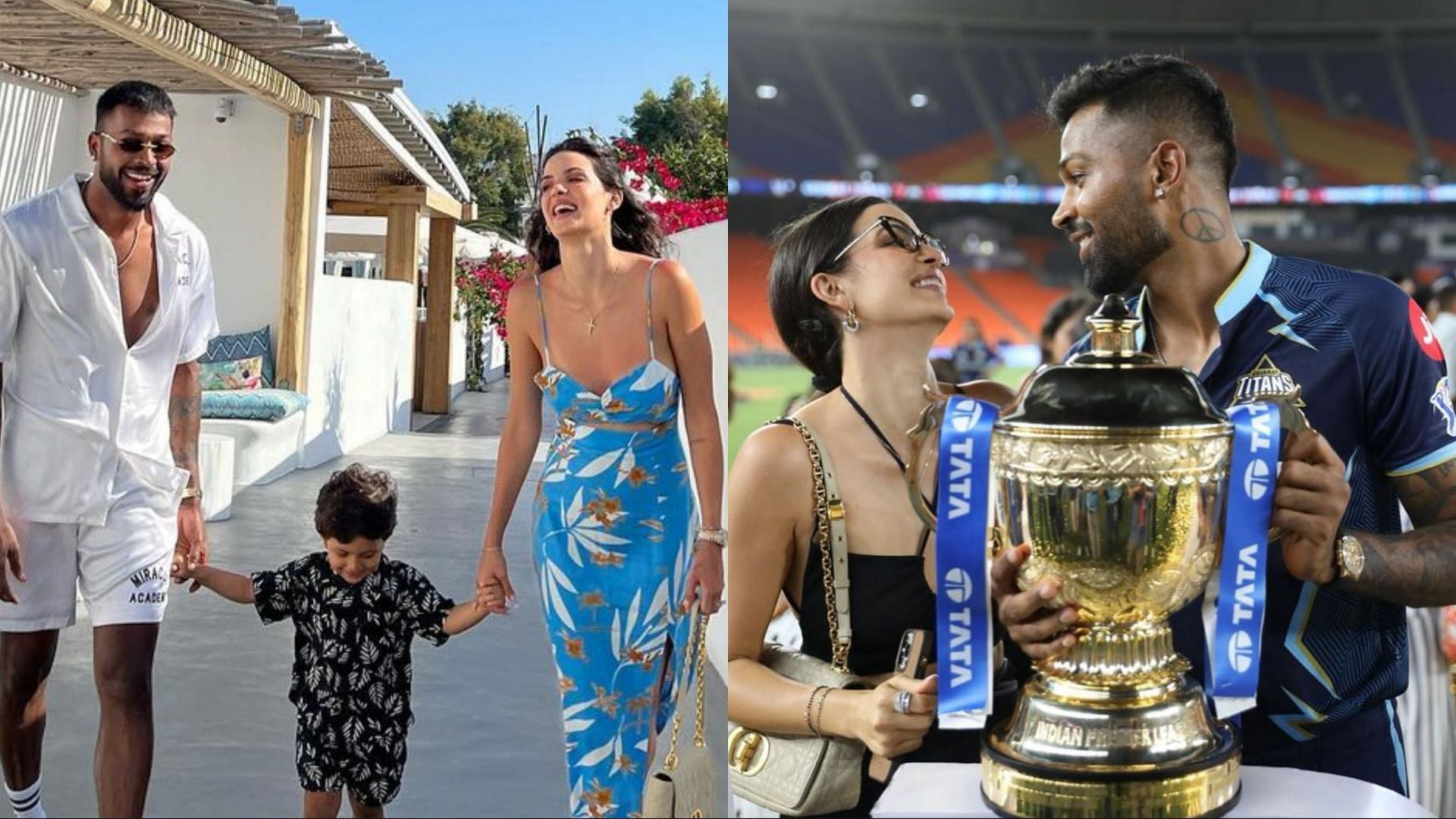Hardik Pandya and Natasa Stankovic tied the knot in the year 2020 (Image Source: Instagram)
