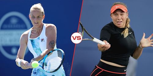 Karolina Pliskova and Amanda Anisimova will meet in the Round of 32 in Toronto