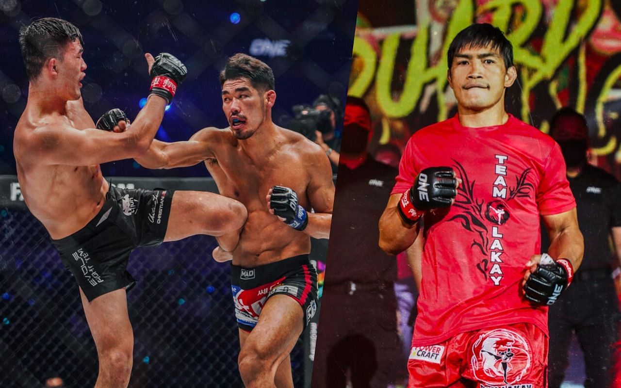 [Photo Credit: ONE Championship] Christian Lee, Ok Rae Yoon, Eduard Folayang