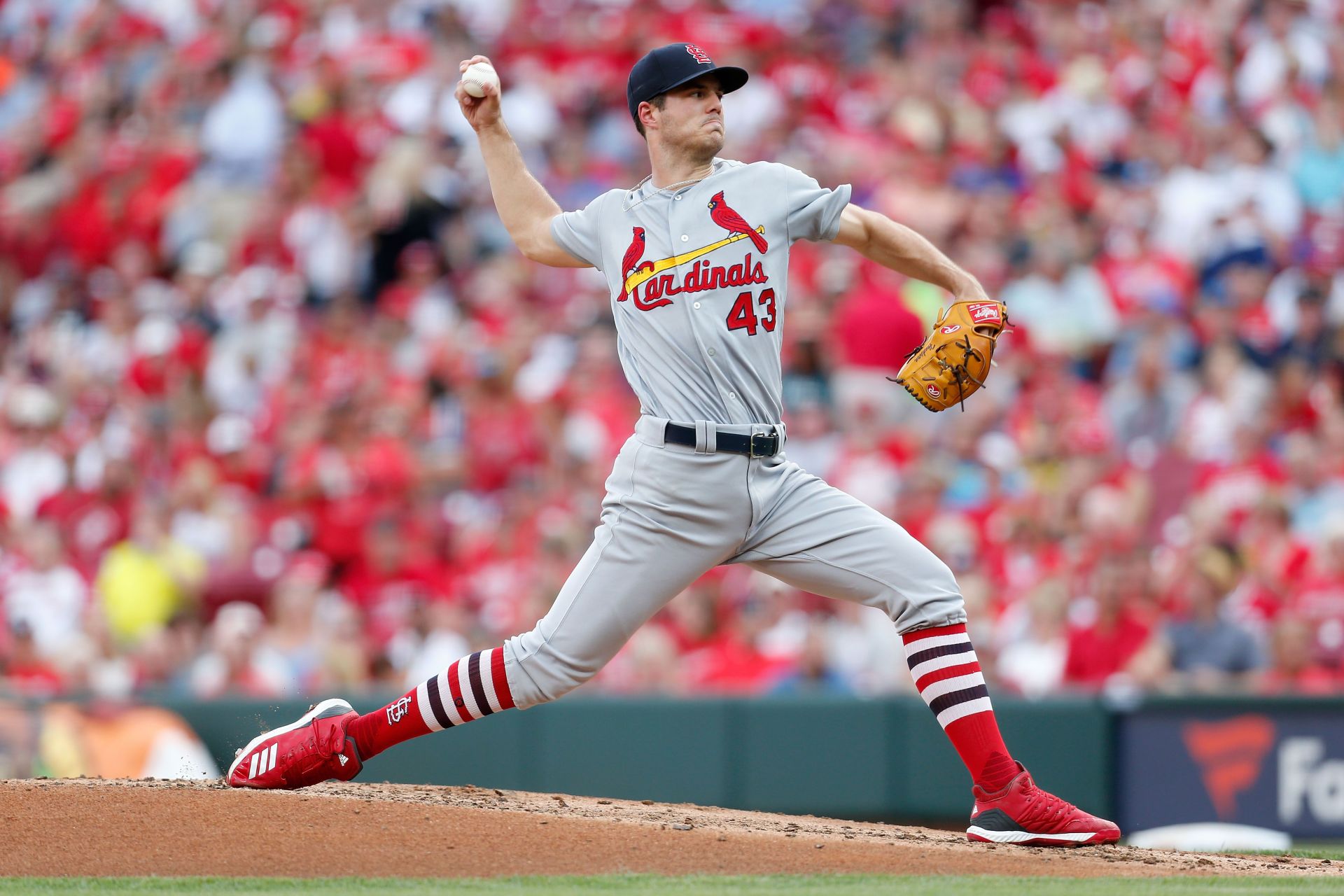 Hudson goes 6 plus as Cards shutout Reds 5-0