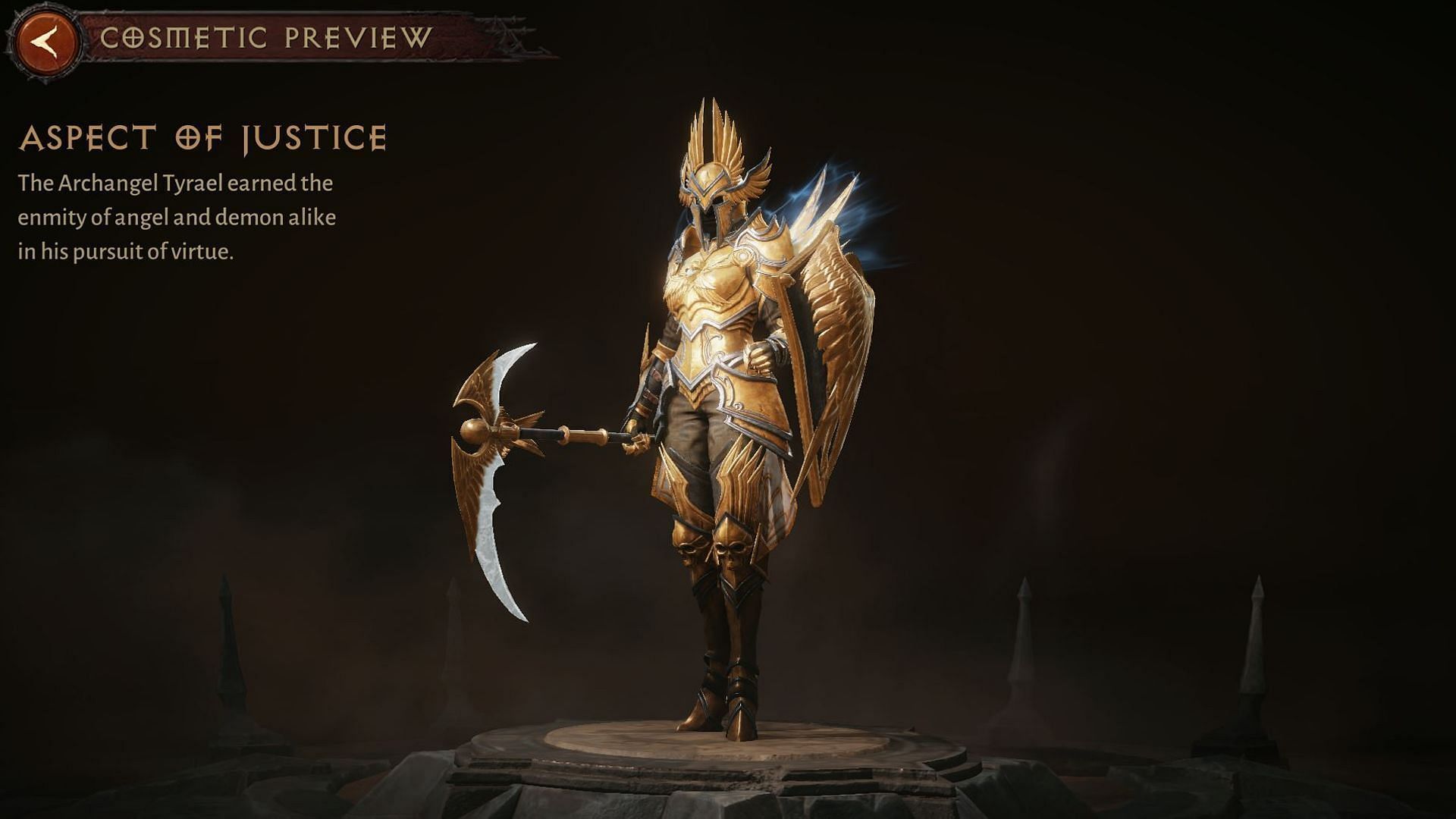 Diablo Immortal: Aspect of Justice