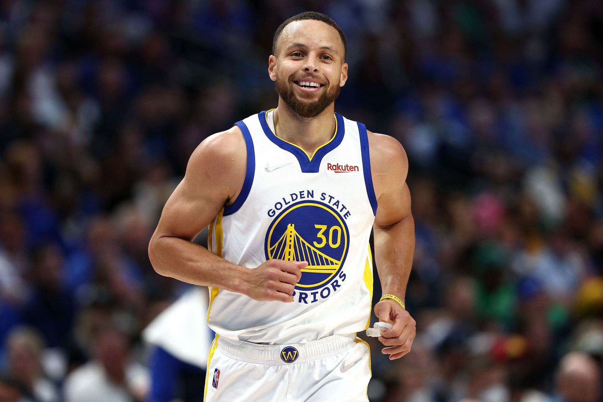 Steph Curry of the Golden State Warriors in the 2022 NBA Western Conference Finals