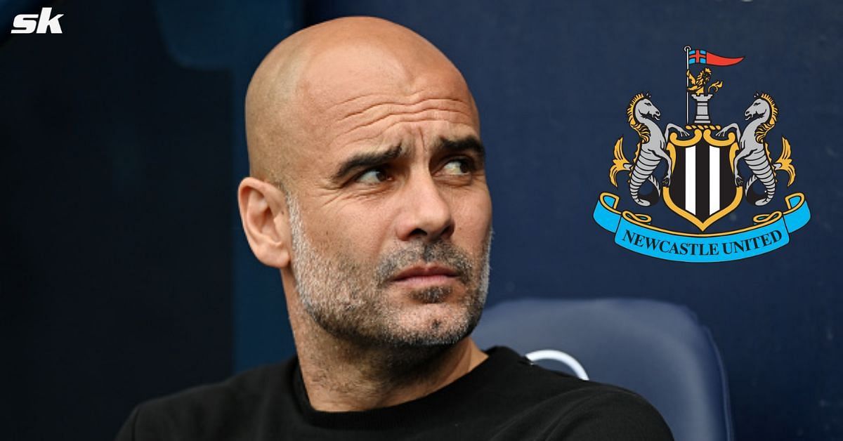 Manchester City manager Pep Guardiola looks on during a match.