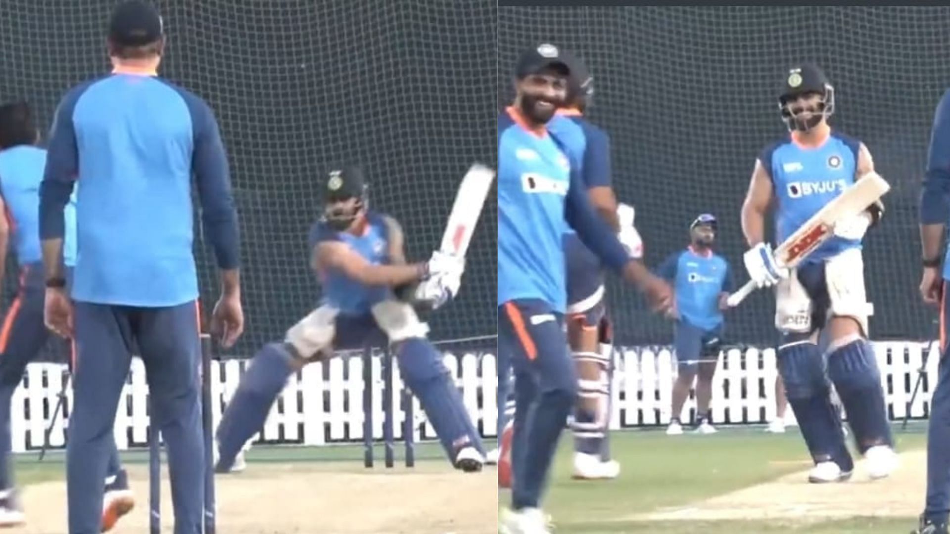 Snippet from a video of Virat Kohli