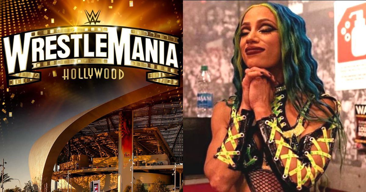 Sasha Banks could have a prominent spot on the WrestleMania card.
