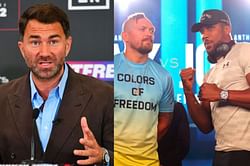 Eddie Hearn makes his official prediction for Anthony Joshua vs. Oleksandr Usyk 2 - "AJ will knock Usyk out"
