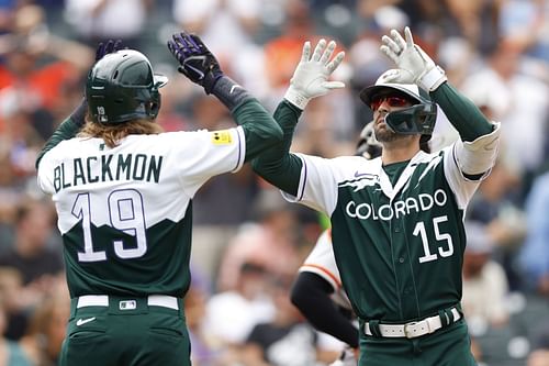 The Texas Rangers square off versus the Colorado Rockies