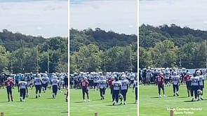 WATCH: Multiple Panthers and Patriots players ejected as massive fight breaks out at joint practice