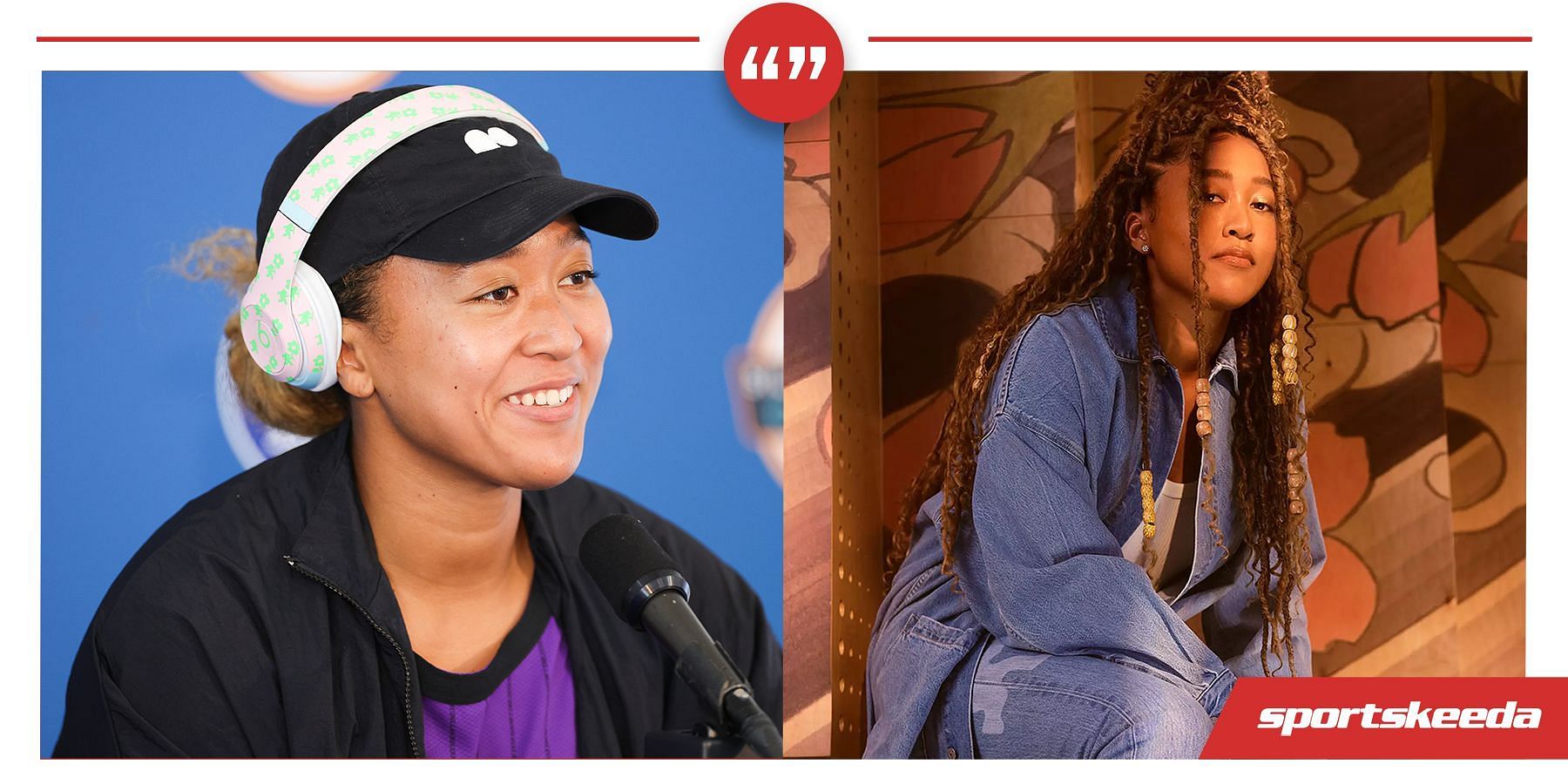 Osaka recently spoke about the inspiration behind her latest collaboration with Levi&rsquo;s