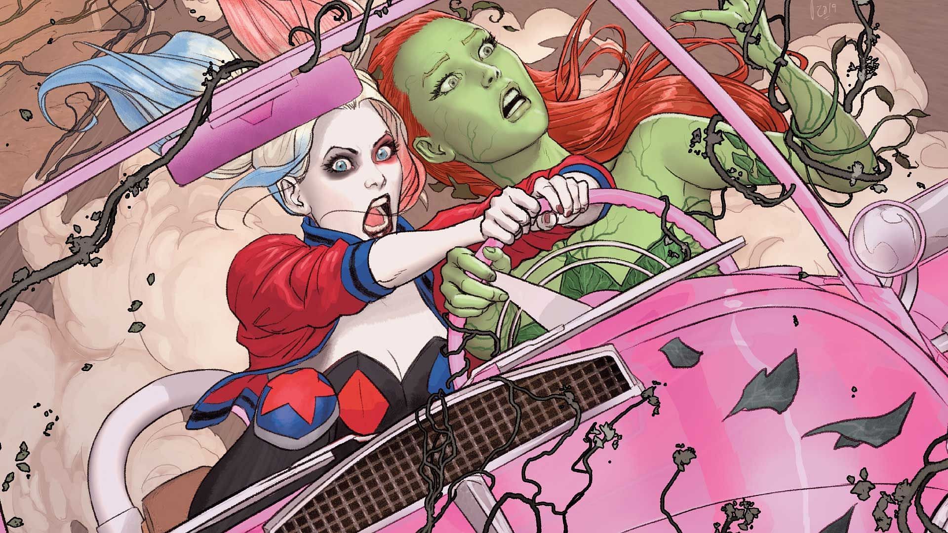 Harley Quinn and Poison Ivy (Image via DC Comics)