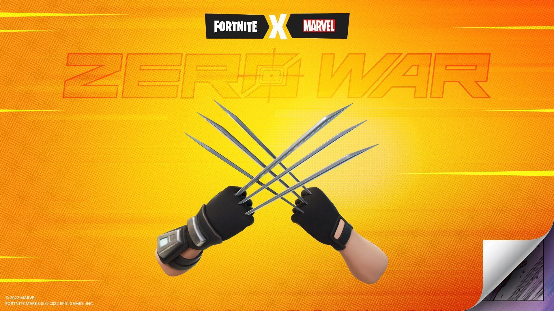 Adamantium Claws pickaxe is a new Fortnite Battle Royale cosmetic item (Image via Epic Games)