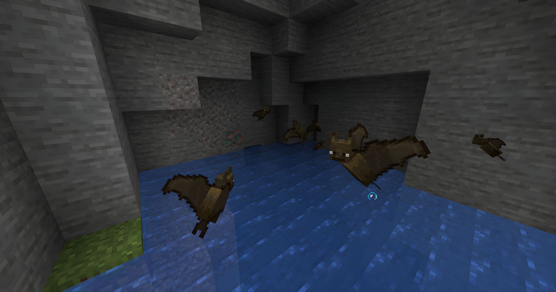 Bats (Image via Minecraft)