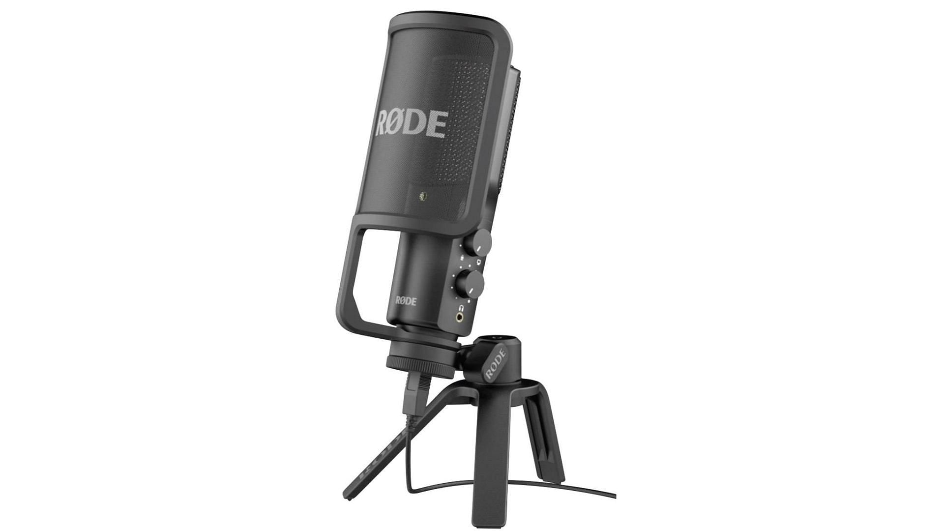 The Rode NT-USB microphone (Image via B&amp;H)