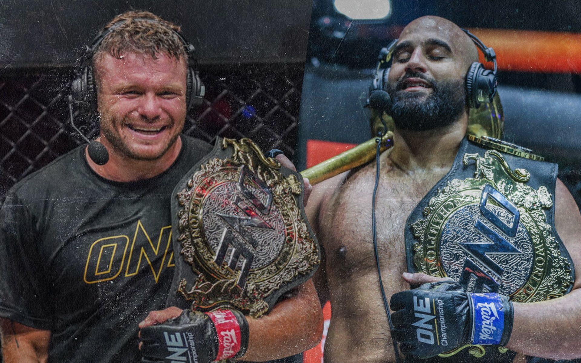 Anatoly Malykhin (L) and Arjan Bhullar (R) will finally get their hands on each other at ONE 161. | [Photos: ONE Championship]