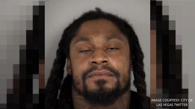 "That's a sober man right there" - Social media pokes fun at Marshawn Lynch mugshot following his arrest