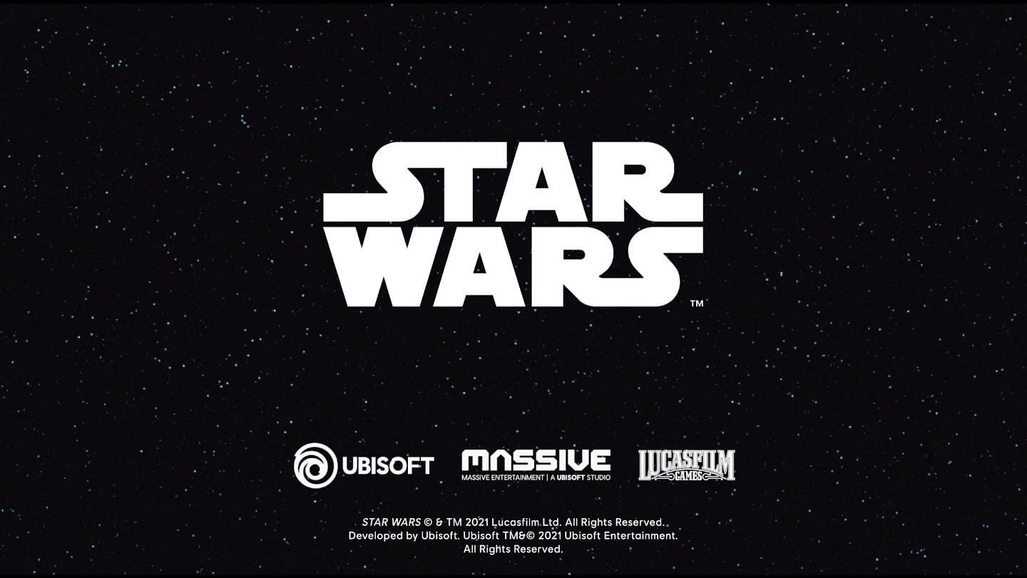 Ubisoft&#039;s announcement of a Star Wars game in partnership with Disney (Image via Disney and Ubisoft)