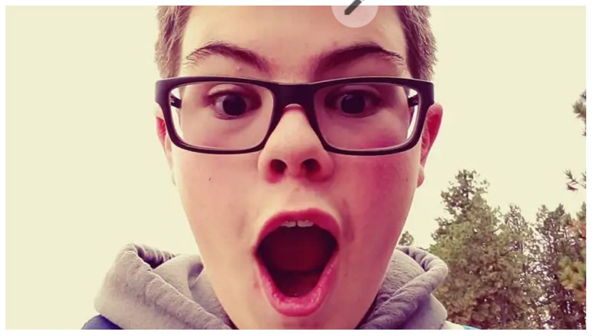 Sharpe killed a classmate and former friend who confronted him (image via Facebook/Caleb Sharpe)