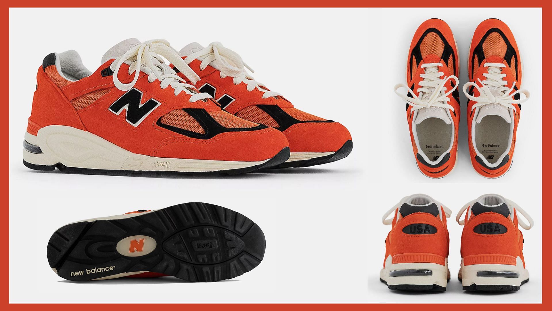 Where to buy New Balance 990v2 Made in USA Marigold colorway? Price ...