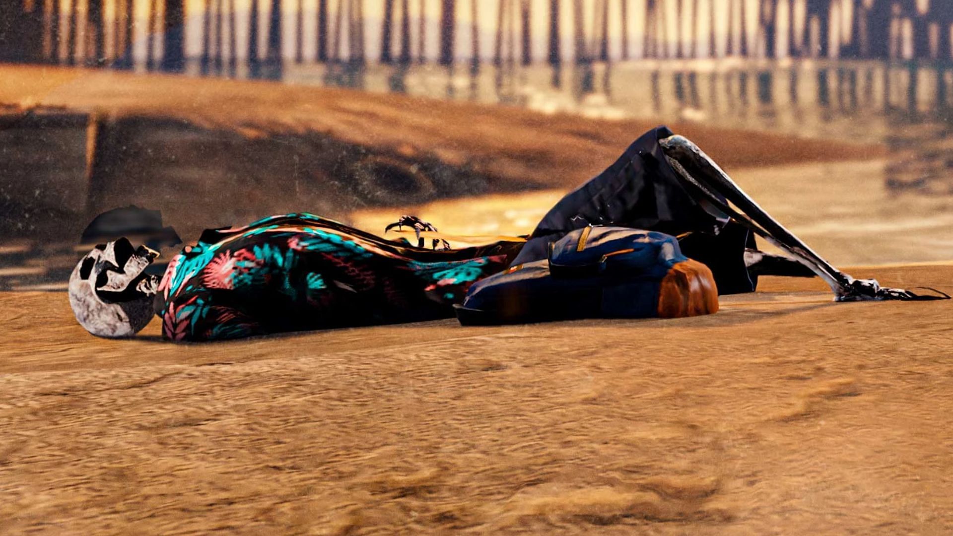 The metal detector will be near this corpse (Image via Rockstar Games)