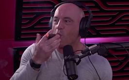 Which company's cigars does Joe Rogan smoke on JRE podcast?
