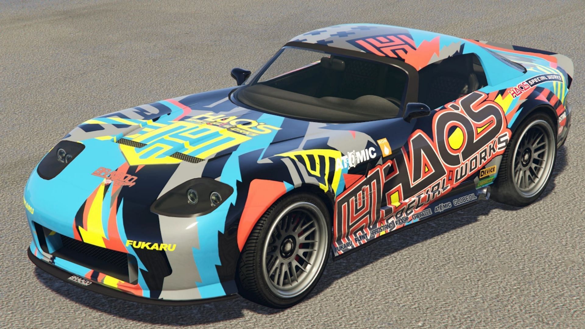 The Banshee with an HSW livery (Image via Rockstar Games)