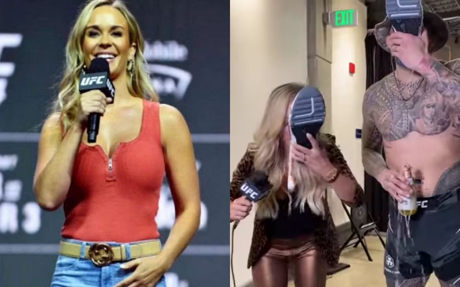 "The real MVP" - Fans fawn over Laura Sanko for pulling off a sho...