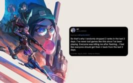 "It's just a patch 5.03 problem": Valorant Community reacts to competitive queue disable due to game-breaking flash bug