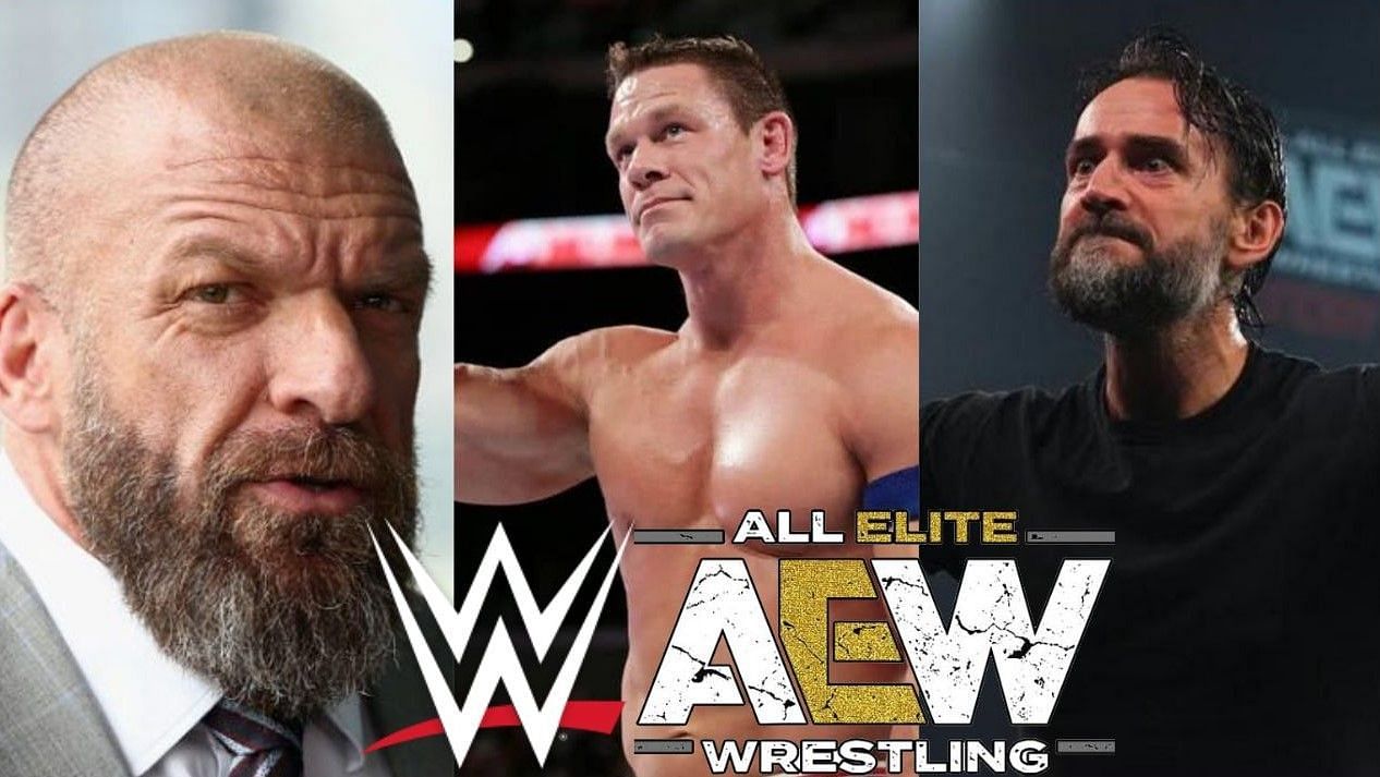 WWE Legends Tripleh, John Cena and CM Punk