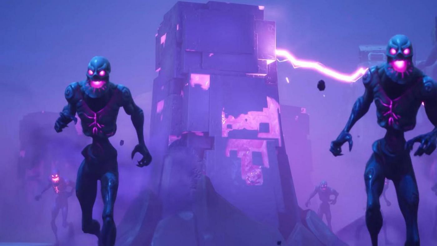 Cube monsters are the enemy (Image via Epic Games)