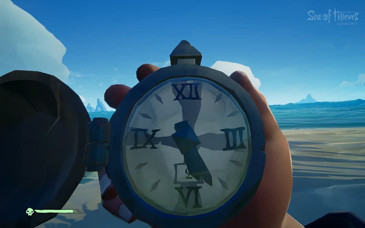 The Pocket Watch is a useful tool in Sea of Thieves (Image via Rare)