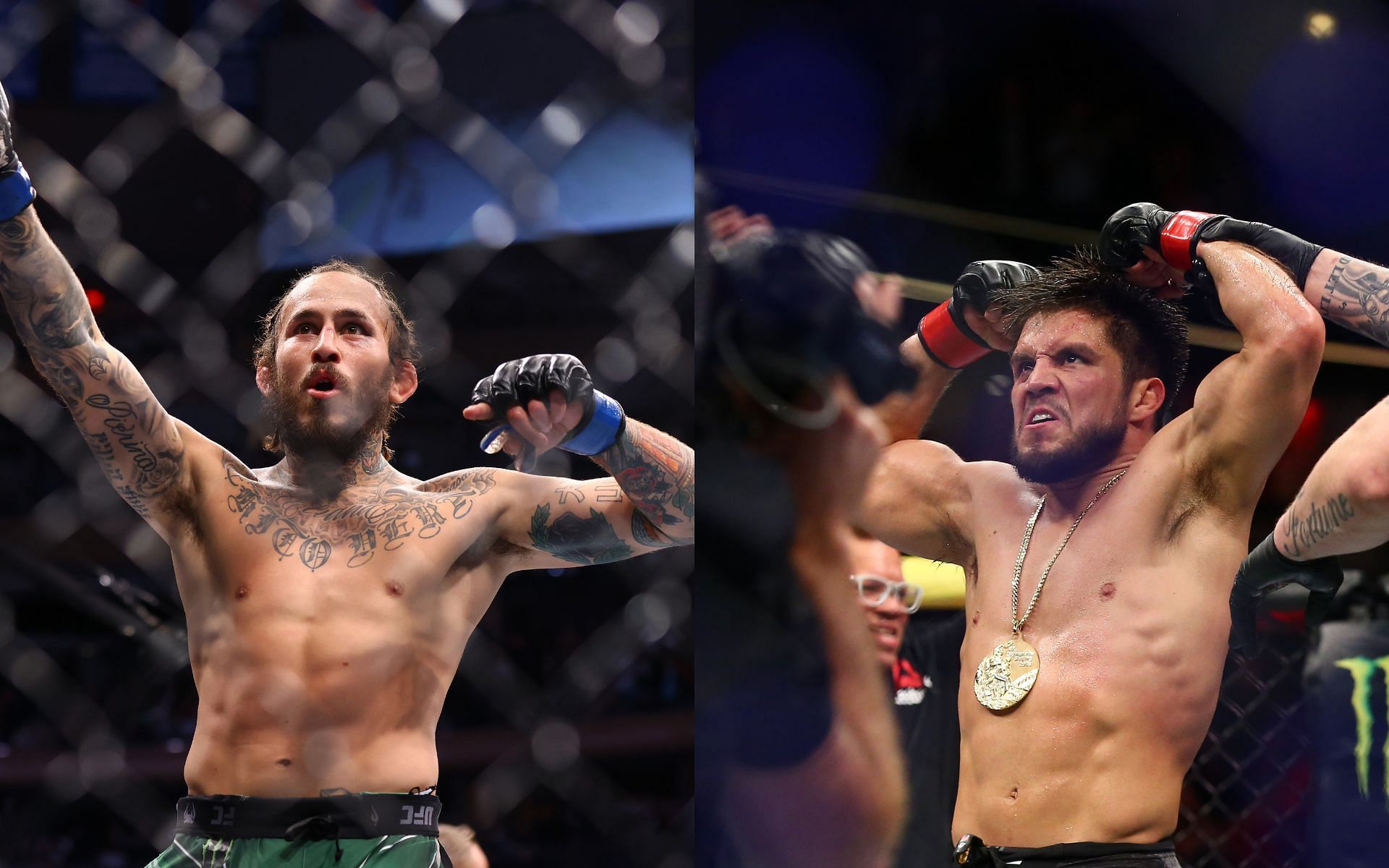 Marlon Vera (L) admits he wouldn&#039;t be bothered if Henry Cejudo (R) received a title shot on his UFC return