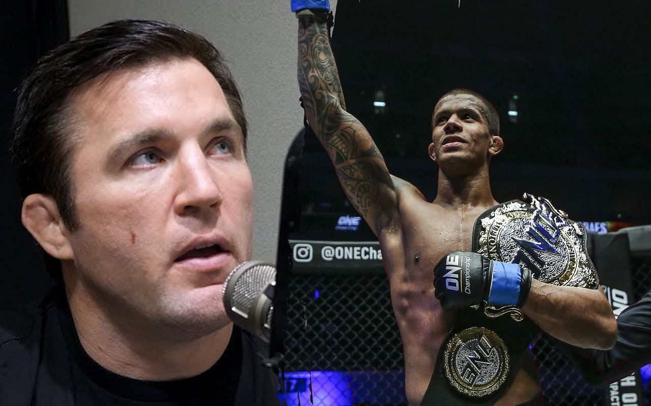 [Photo Credit: ONE Championship] Chael Sonnen, Adriano Moraes