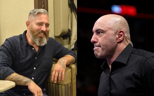 Jeremy Corbell (left) and Joe Rogan (right) [Corbell image via Getty]