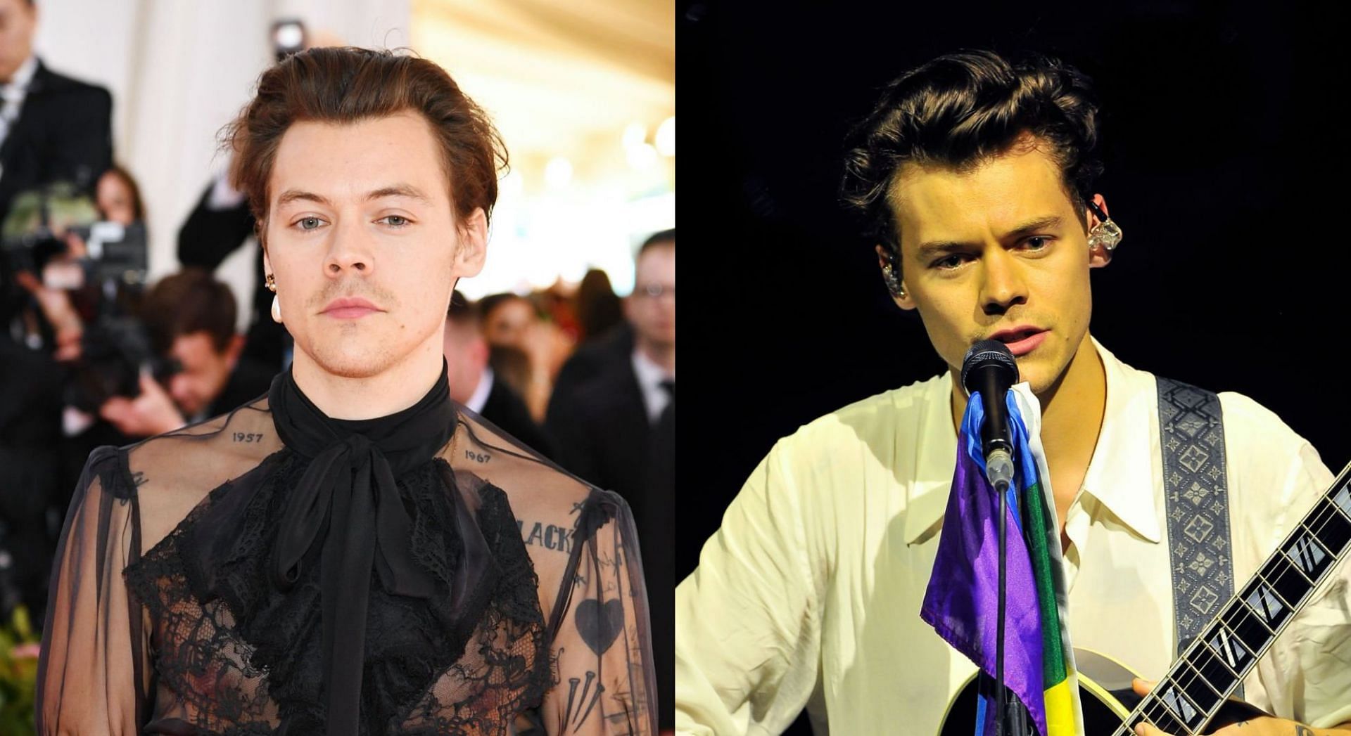 Harry Styles was accused of queerbaiting (Image via Getty Images)